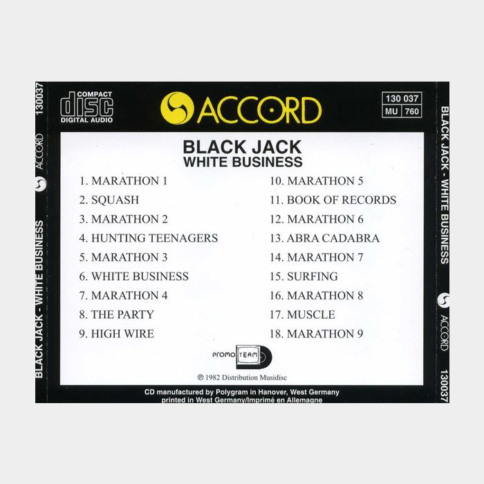 CD Black Jack - White Business