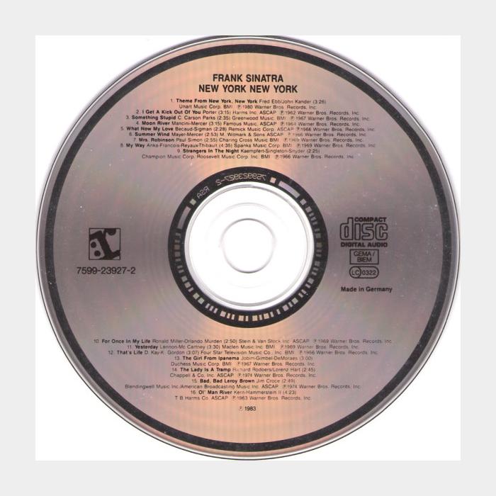 CD Frank Sinatra - New York, New York