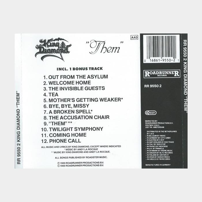 CD King Diamond - Them