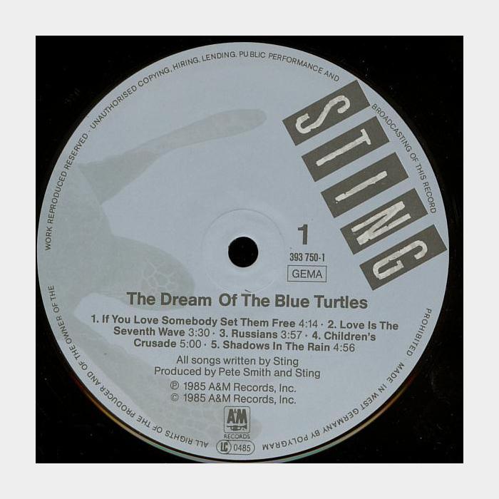 Sting - The Dream Of The Blue Turtles (ex+/ex)
