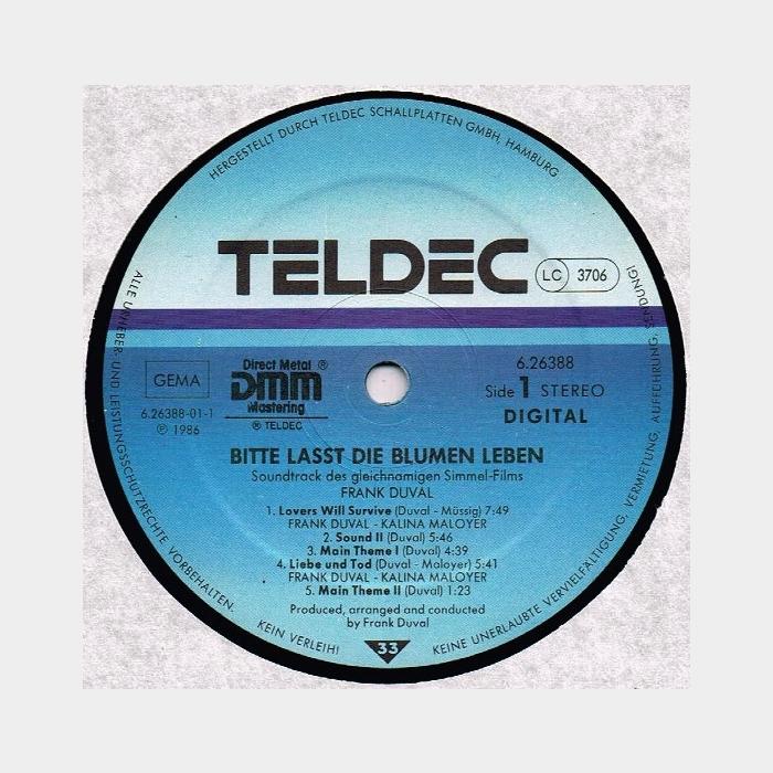 Frank Duval - Bitte Lasst Die Blumen Leben (ex+/ex+)