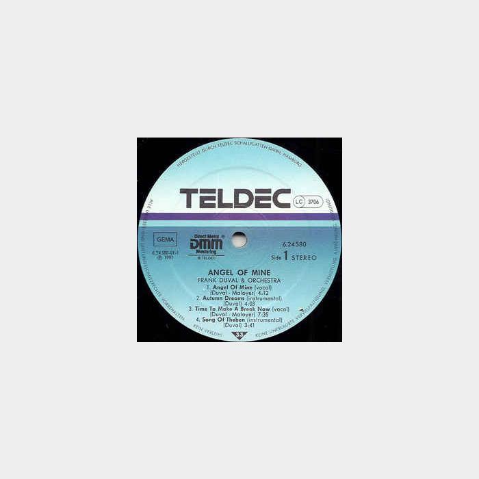 Frank Duval - Angel Of Mine (ex+/ex+)