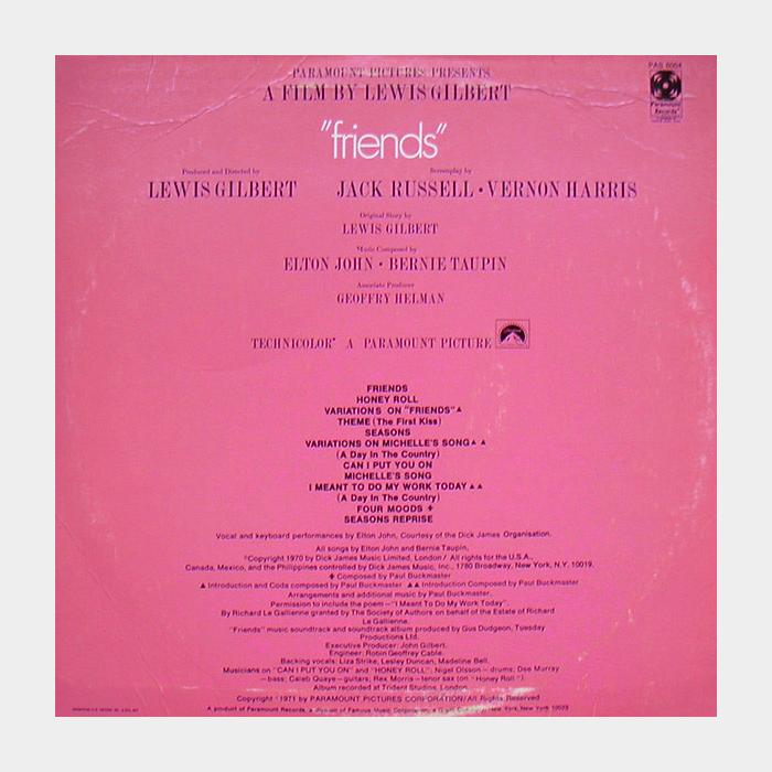 Elton John - OST Friends (ex+/ex)