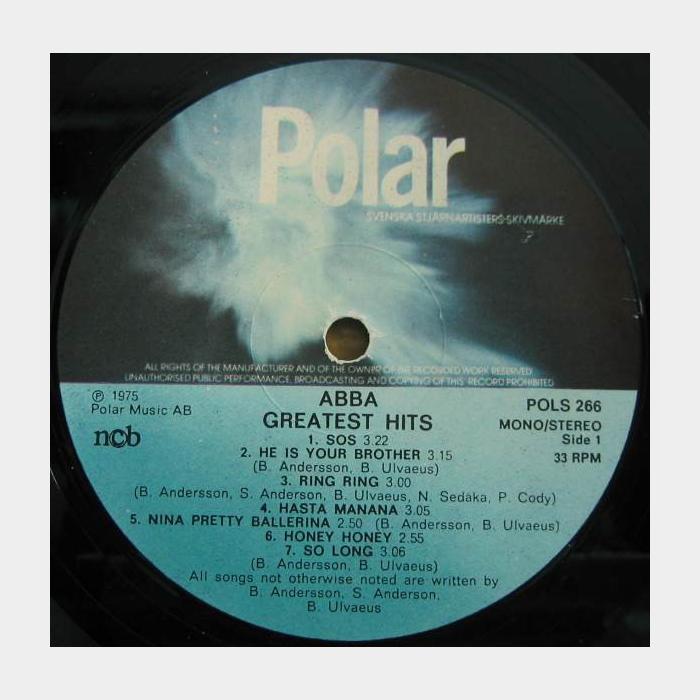 ABBA - Greatest Hits (ex+/ex+, ORIGINAL)