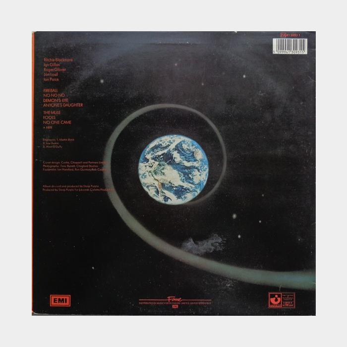 Deep Purple - Fireball (ex/ex)