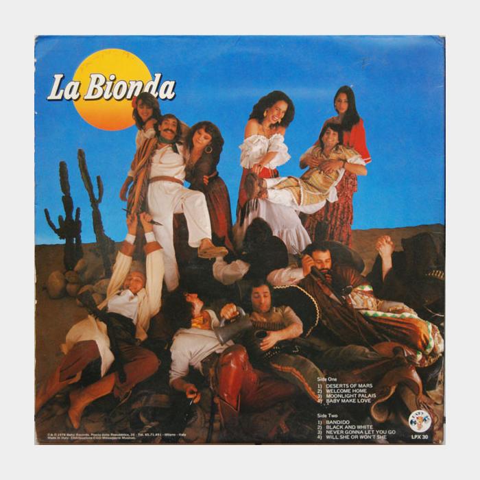 La Bionda - Bandido (ex+/ex+, ORIGINAL)