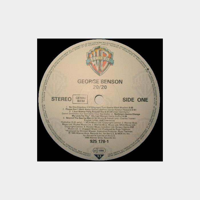 George Benson - 20/20 (ex+/ex+)