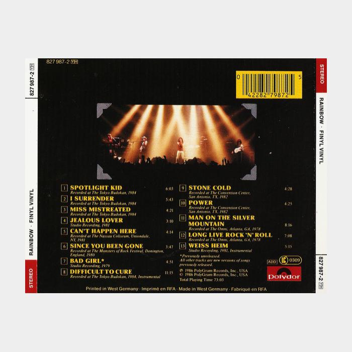 CD Rainbow - Finyl Vinyl