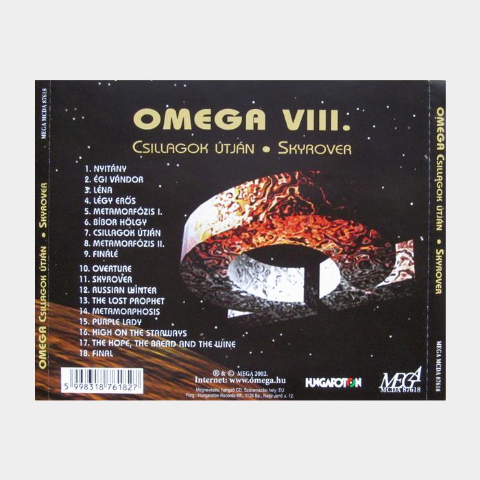 CD Omega - Omega VIII. Csillagok Útján / Skyrover