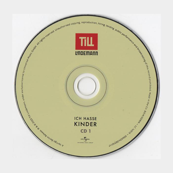 CD Lindeman - Ich Hasse Kinder 2CD