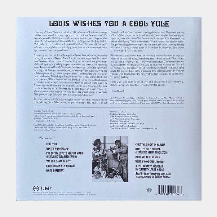 Louis Armstrong - Wishes You A Cool Yule (sealed, 180g)
