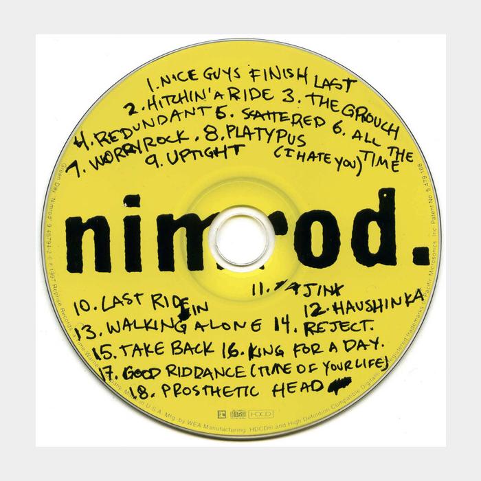 CD Green Day - Nimrod