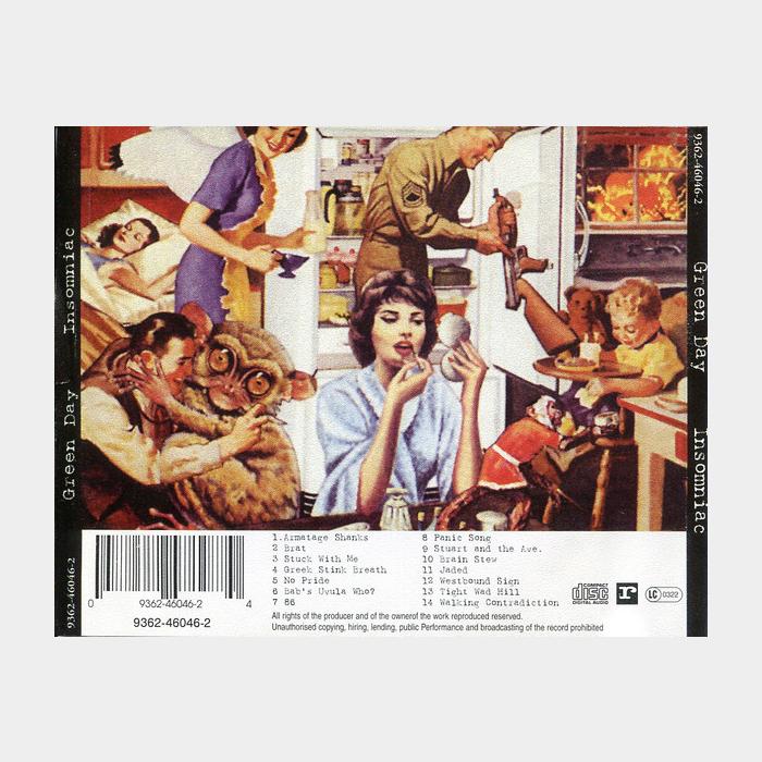 CD Green Day - Insomniac