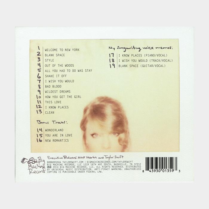 CD Taylor Swift - 1989