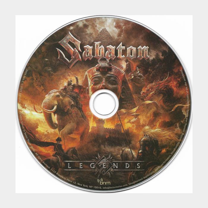 CD Sabaton - Legends