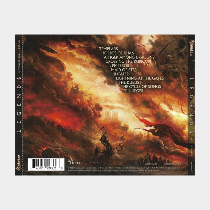 CD Sabaton - Legends