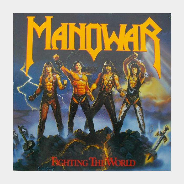 Manowar - Fighting The World (ex+/ex)