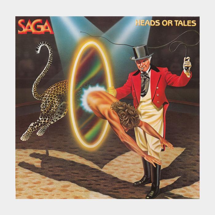 Saga - Heads Or Tales (ex/ex-)