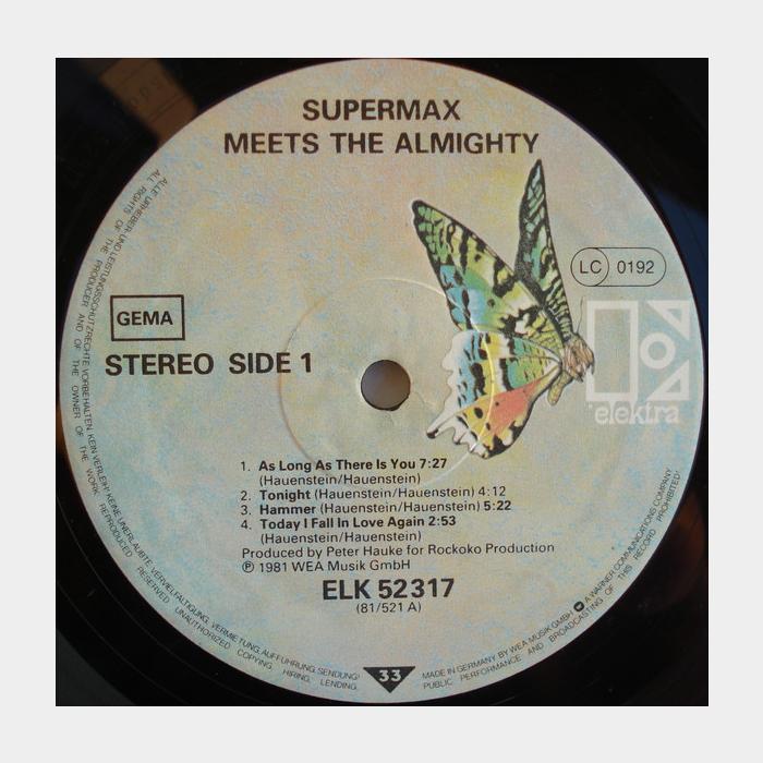 Supermax - Meets the Almighty (ex+/ex)