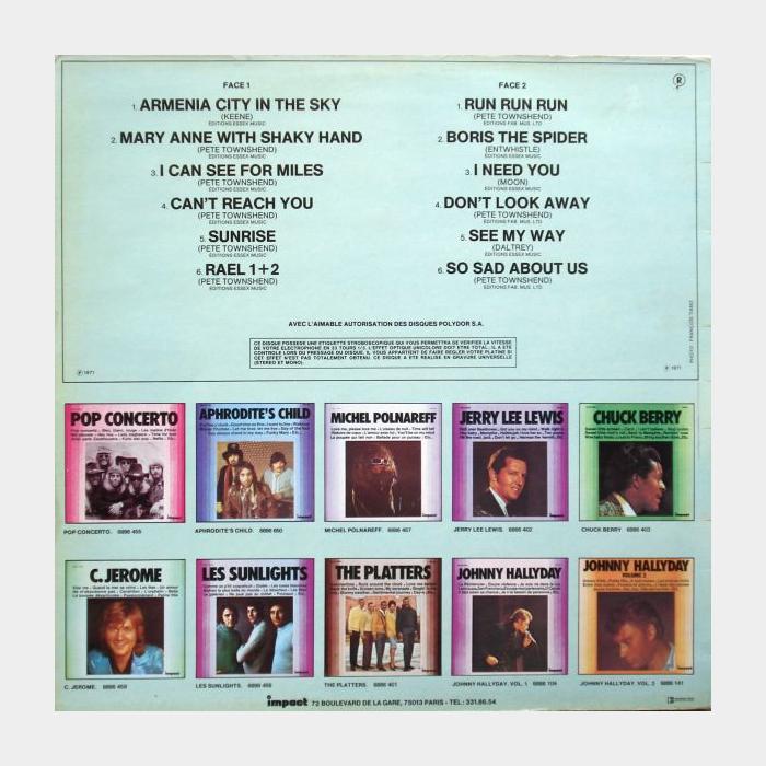 Who - The Who (ex+/ex-)