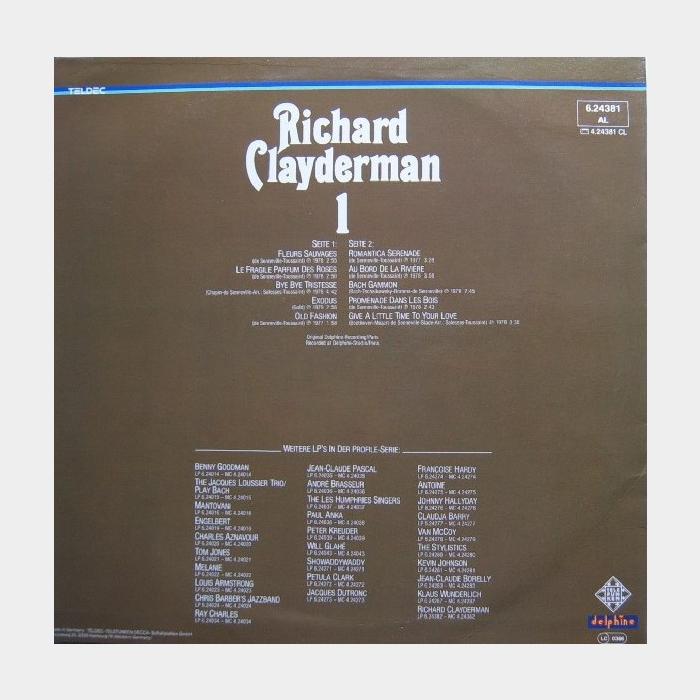 Richard Clayderman - 1 (ex+/ex+)