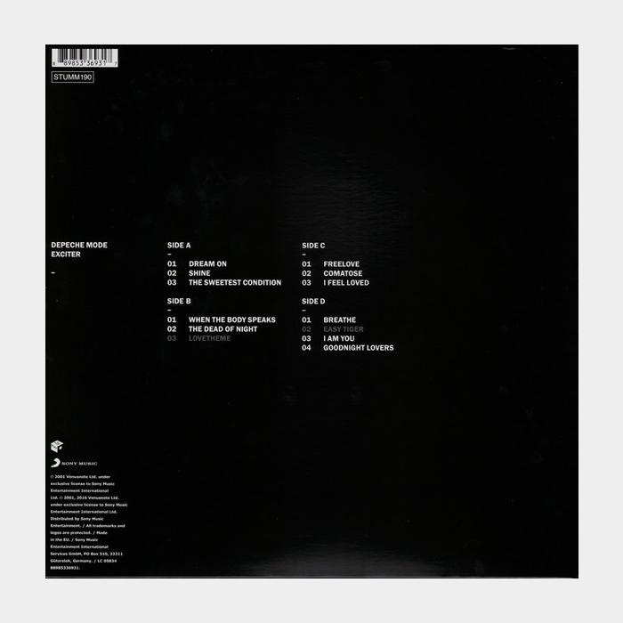 Depeche Mode - Exciter 2LP (sealed, 180g)