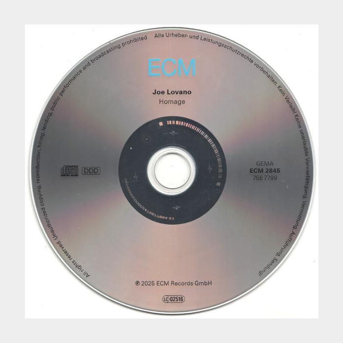 CD Joe Lovano - Homage