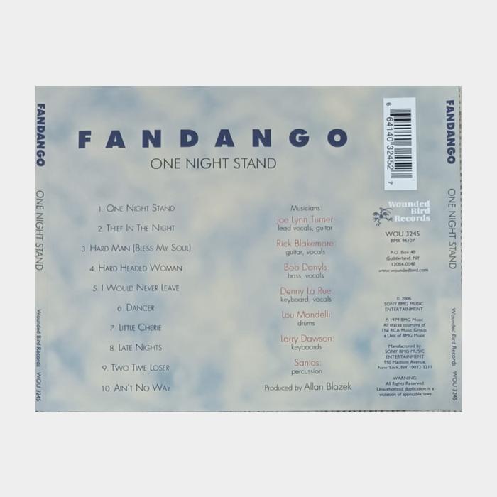 CD Fandango - One Night Stand