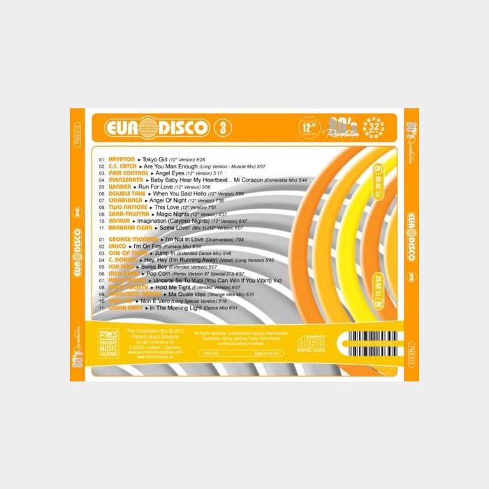 CD VA - Eurodisco Vol.3 2CD