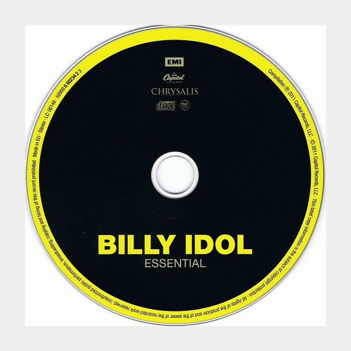 CD Billy Idol - Essential (ex+/ex)