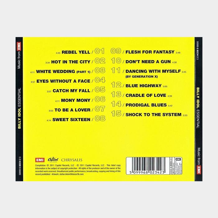CD Billy Idol - Essential (ex+/ex)