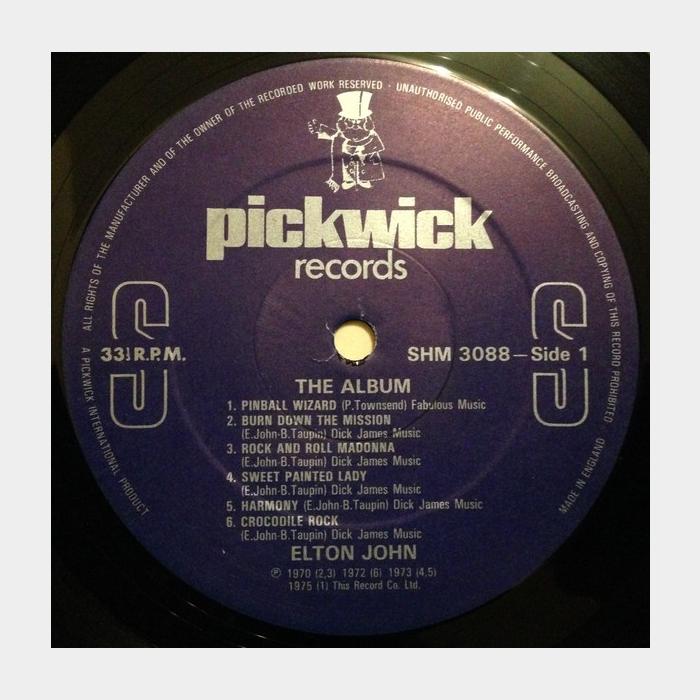 Elton John - The Album (ex+/ex+)