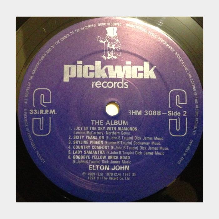 Elton John - The Album (ex+/ex+)