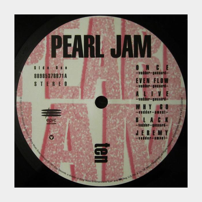 Pearl Jam - Ten (sealed, 180g)