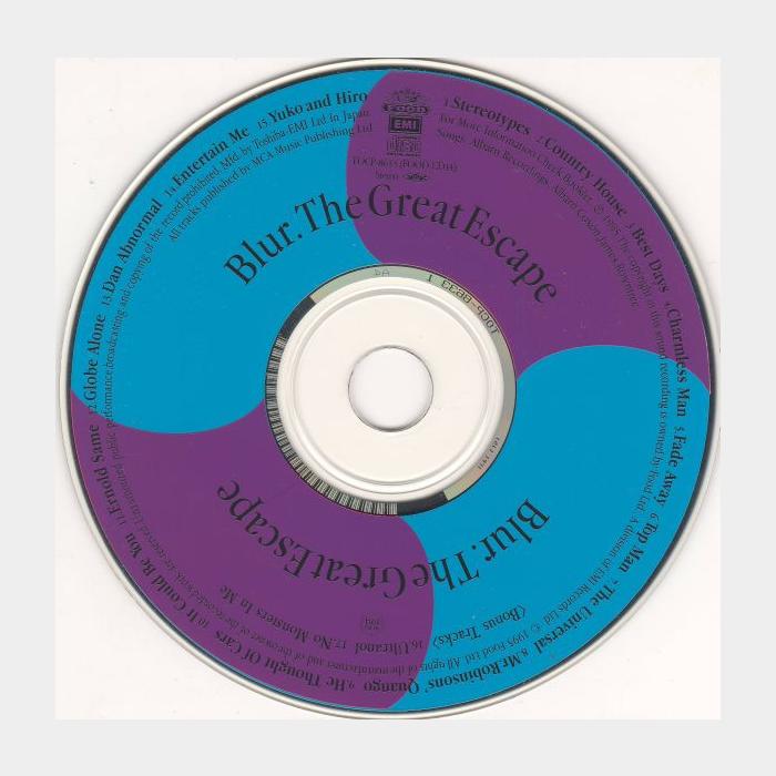CD Blur - The Great Escape (ex+/ex)