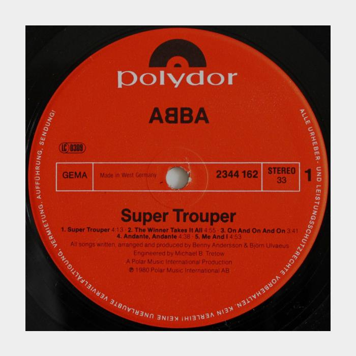 ABBA - Super Trouper (ex+/ex)