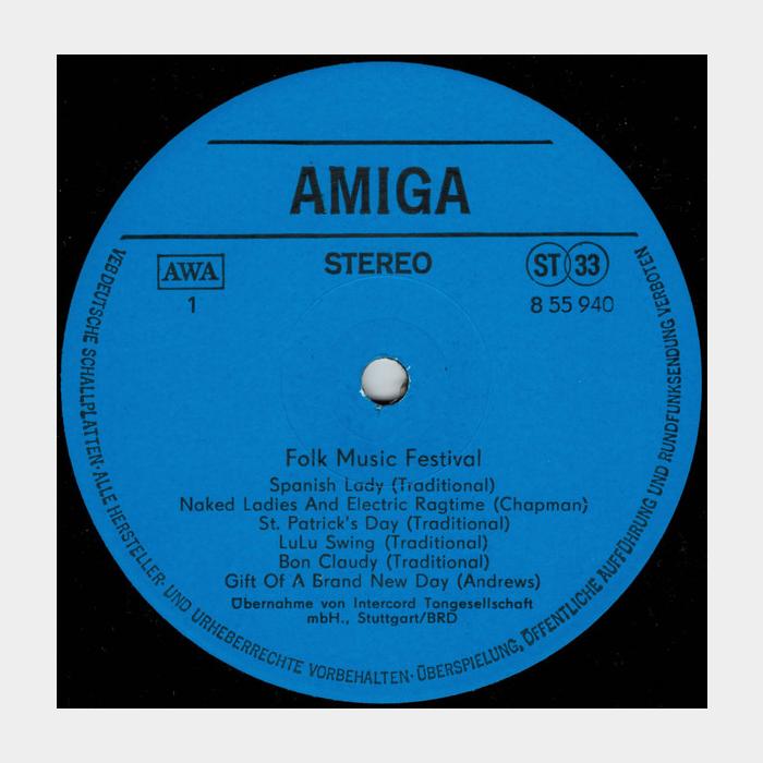 VA – Folk Music Festival (ex/ex)