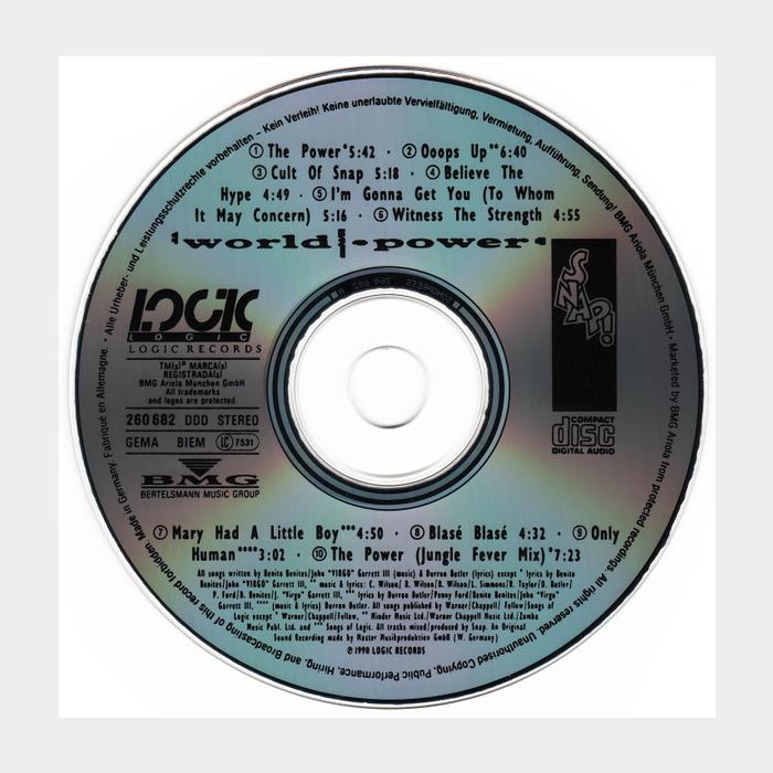 CD Snap! - World Power