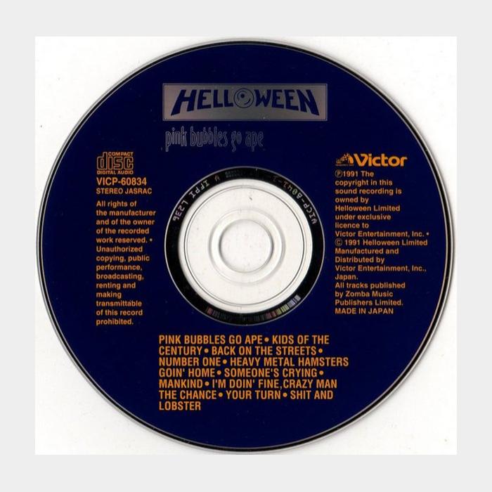 CD Helloween - Pink Bubbles Go Ape