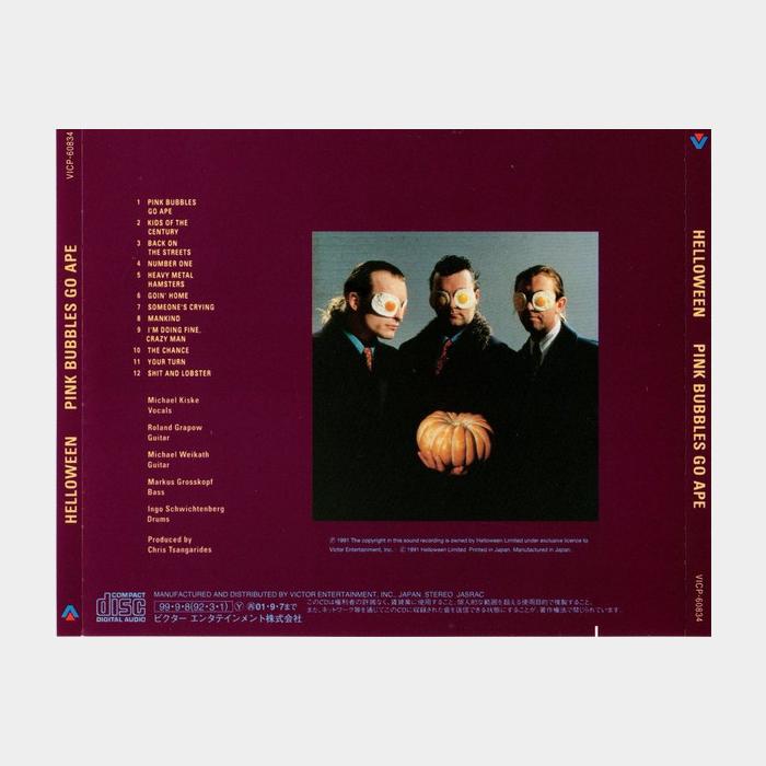 CD Helloween - Pink Bubbles Go Ape