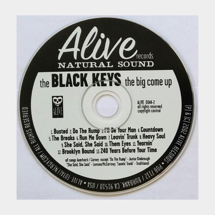 CD Black Keys - The Big Come Up