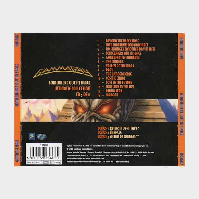 CD Gamma Ray - Somewhere Out In Space