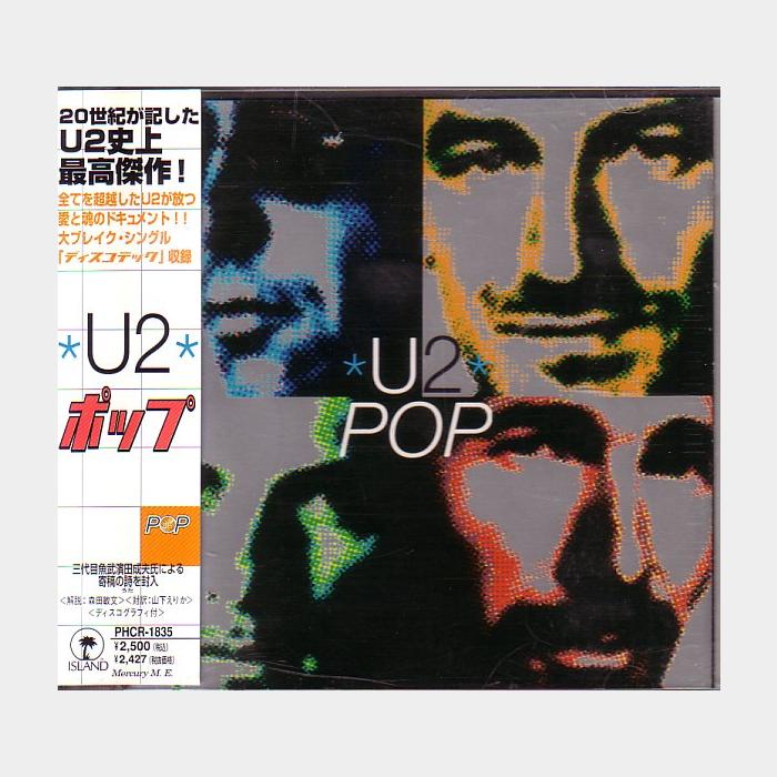 CD U2 - Pop (ex+/ex, obi)