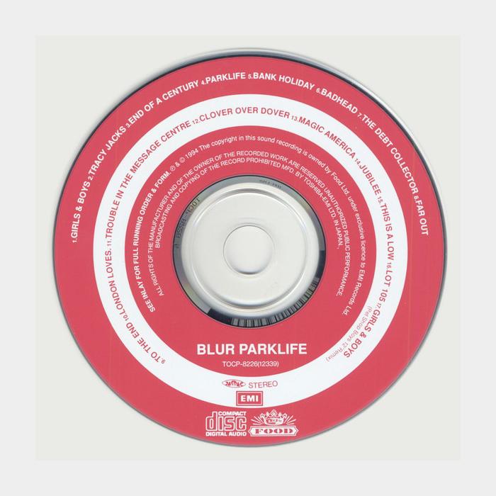 CD Blur - Parklife (ex+/ex, obi)
