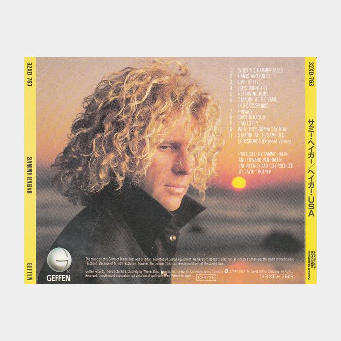 CD Sammy Hagar – Sammy Hagar (ex+/ex)