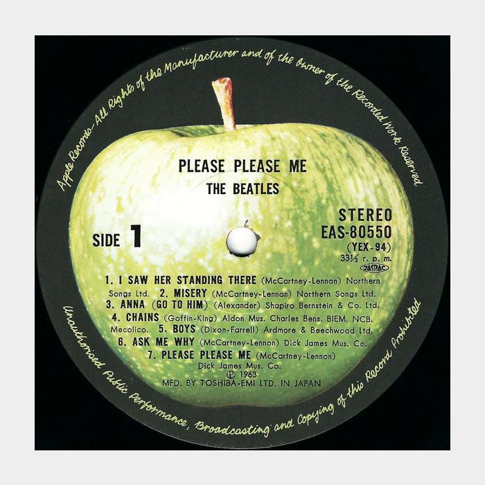 Beatles - Please Please Me (ex+/ex)
