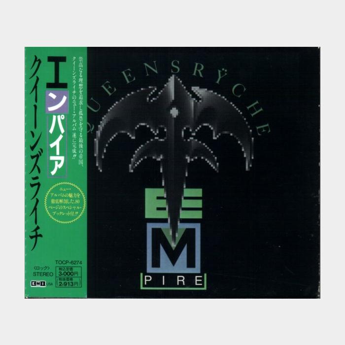 CD Queensrÿche - Empire (ex+/ex, Book, Deluxe Edition)