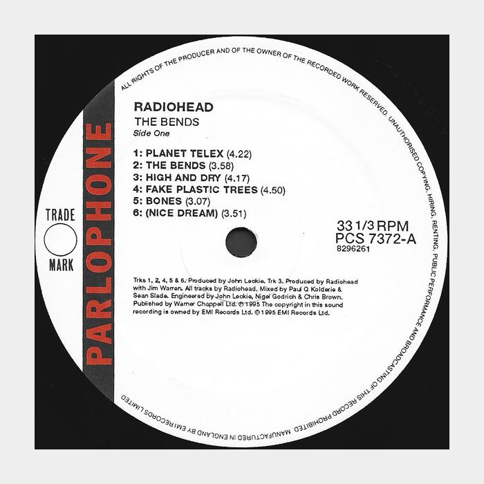 Radiohead - The Bends (sealed, 180g)