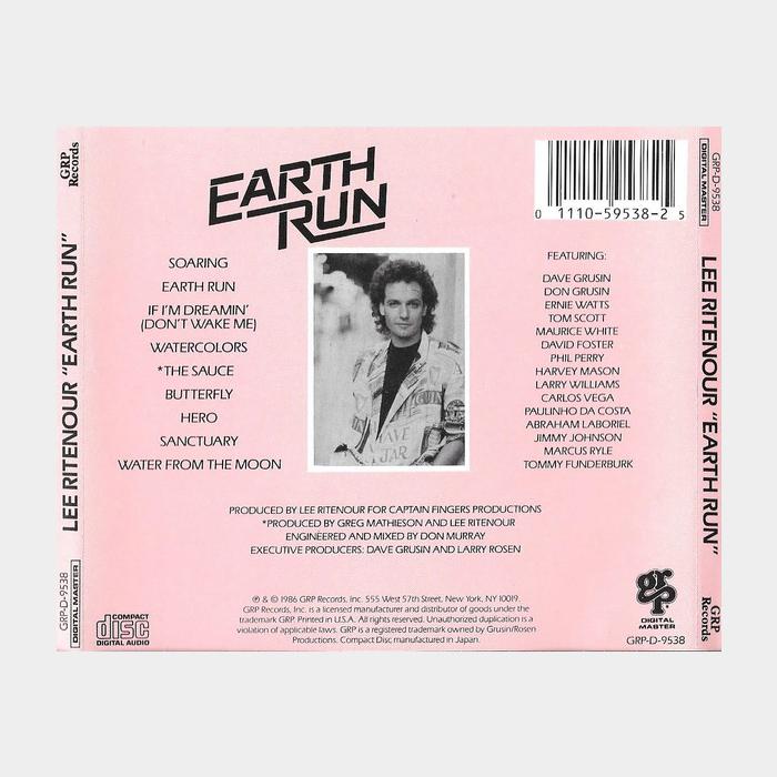 CD Lee Ritenour - Earth Run (ex+/ex+)