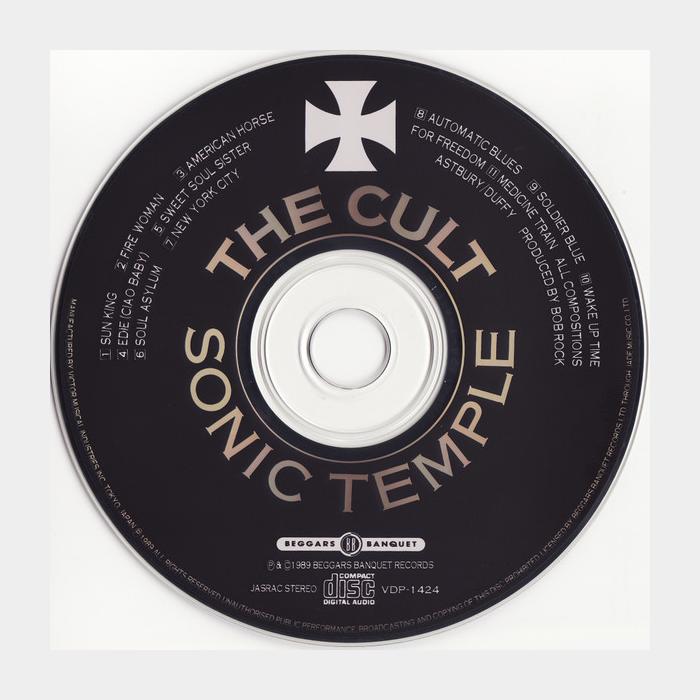 CD Cult - Sonic Temple (ex+/ex+)
